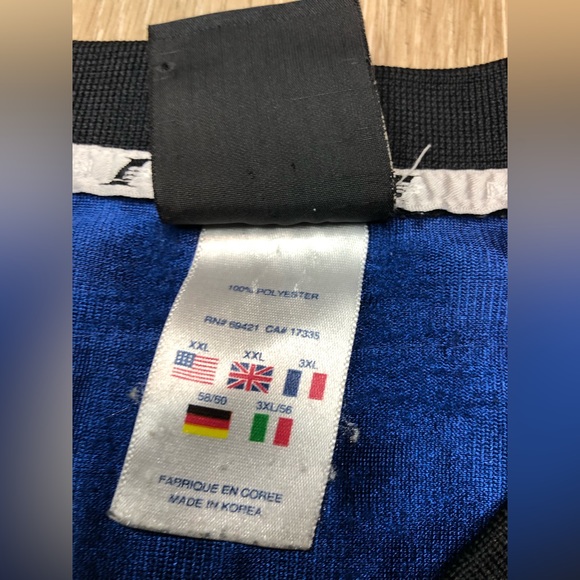 Vintage Reebok I3 Allen Iverson #3 SEWN Football Basketball Jersey Men Size 2XL - Picture 4 of 11